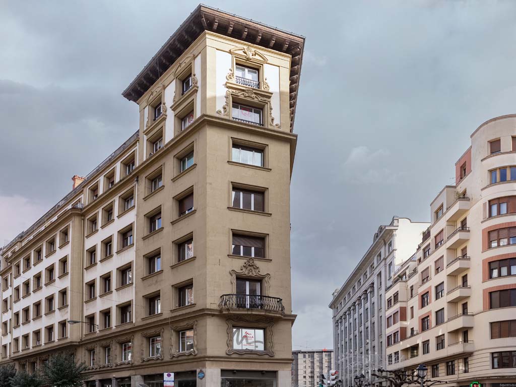 fachada de Ercilla Asesores, Asesoria para empresas enen Bilbao p